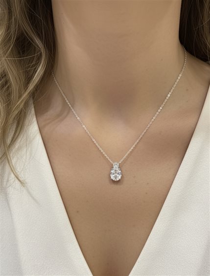 Necklace Ultima Edizione Woman Punto luce in Silver CAO4189 - CAO4189